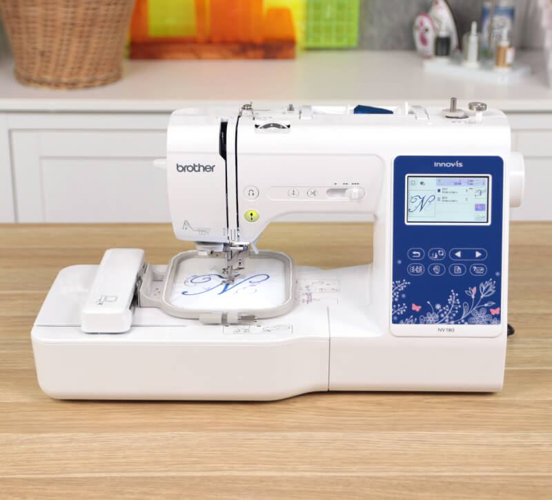 Solid Business Machines Center, Inc. on X: The Brother NV180K is an  amazing sewing and embroidery machine that you will be delighted to have.  The NV180K is designed for those who love