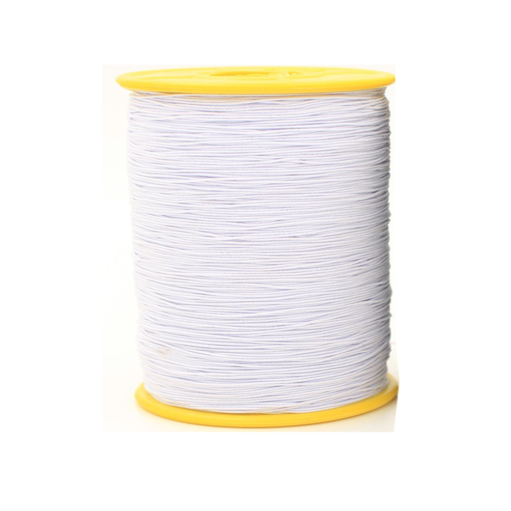 Elastic thread white roll